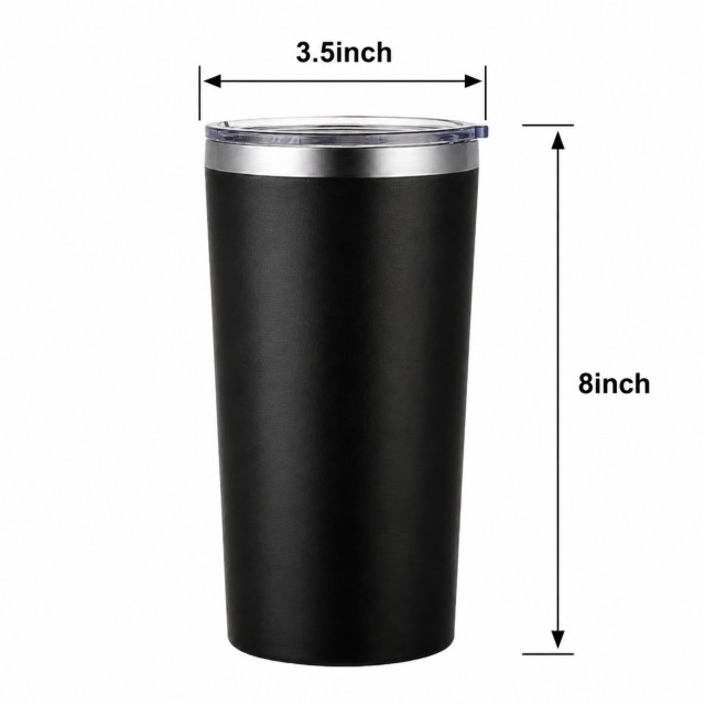 22 oz Stainless Steel Vacuum Insulated Travel Tumbler