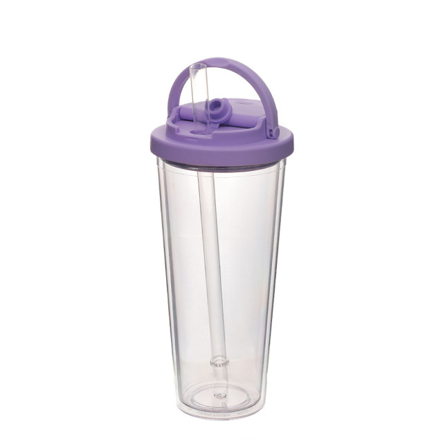 24oz Double Wall Straw Cup