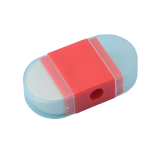 2 In 1 Pencil Sharpener With Eraser