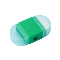 2 In 1 Pencil Sharpener With Eraser