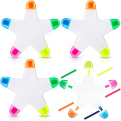 5 In 1 Star Shaped Highlighter Set