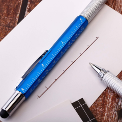 6-in-1 Multi Function Pen Tool Ballpoint Pen
