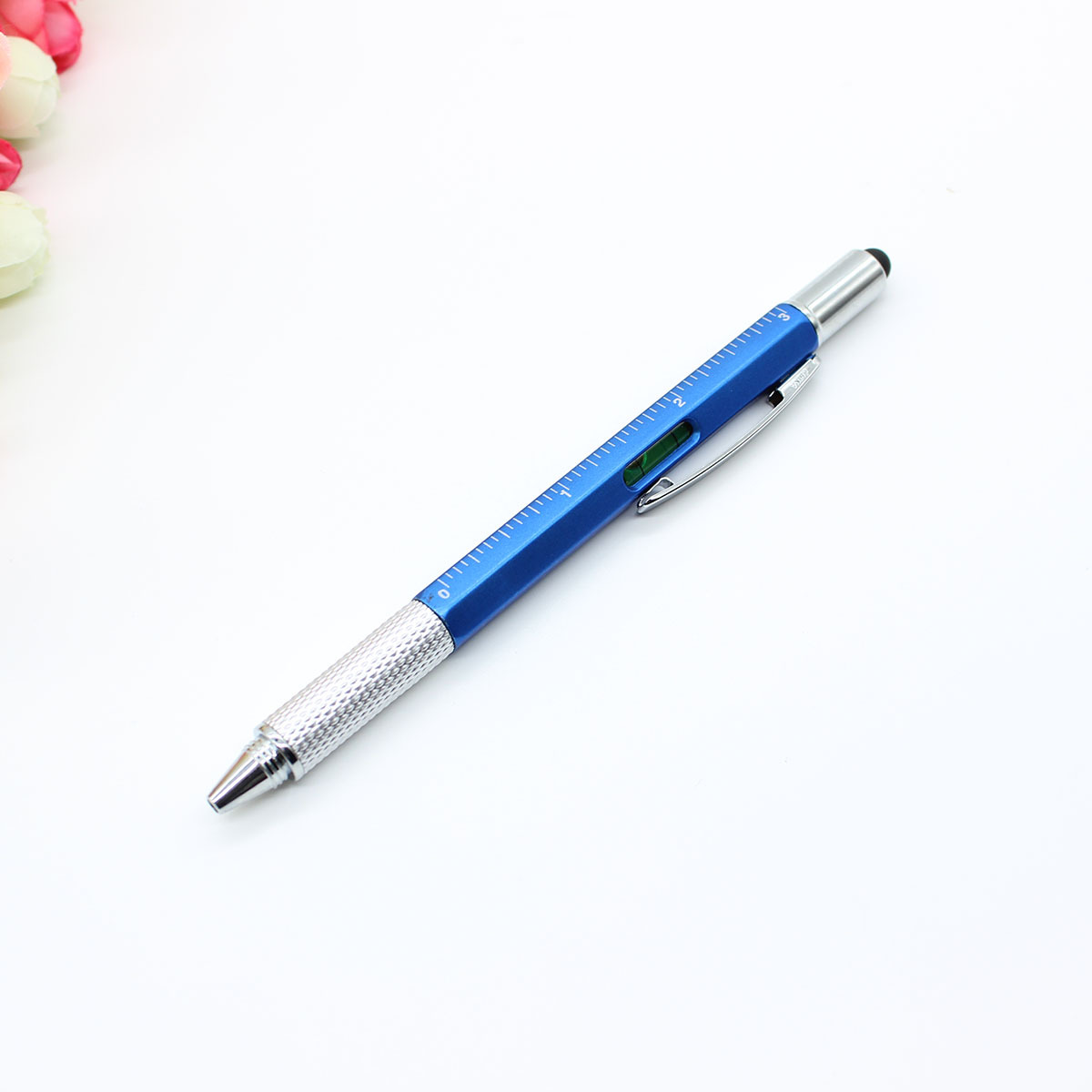 6-in-1 Multi Function Pen Tool Ballpoint Pen