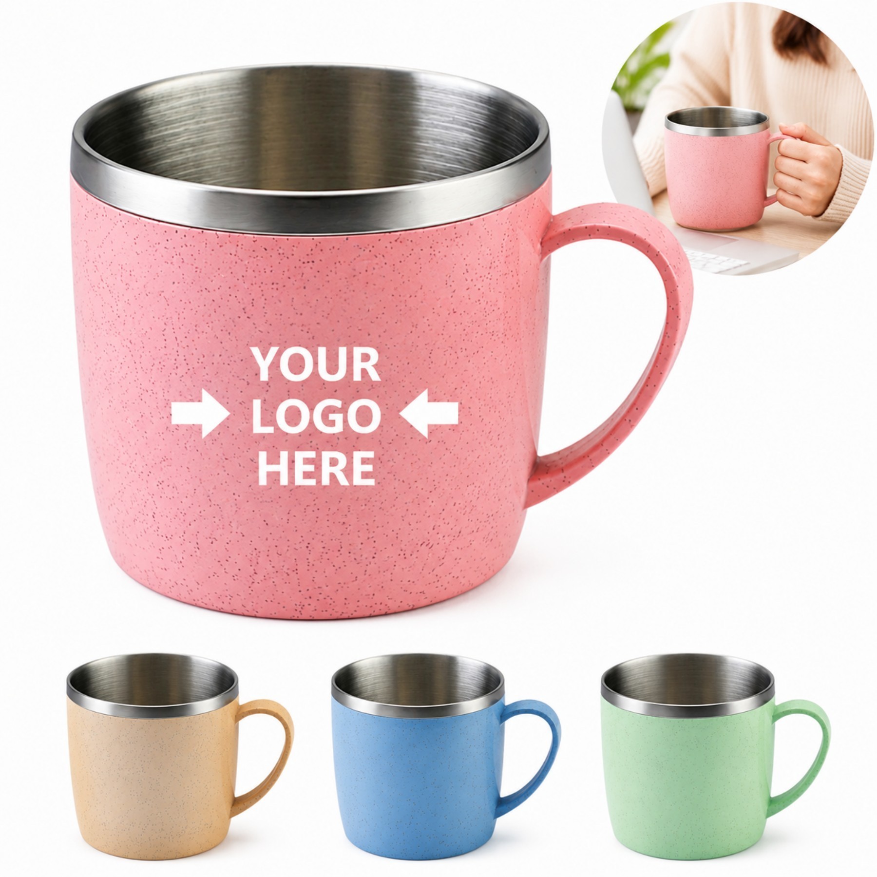 7 Oz Insulated Steel Travel Mug