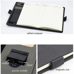 8000mAh Wireless Charging Power Bank Notebook