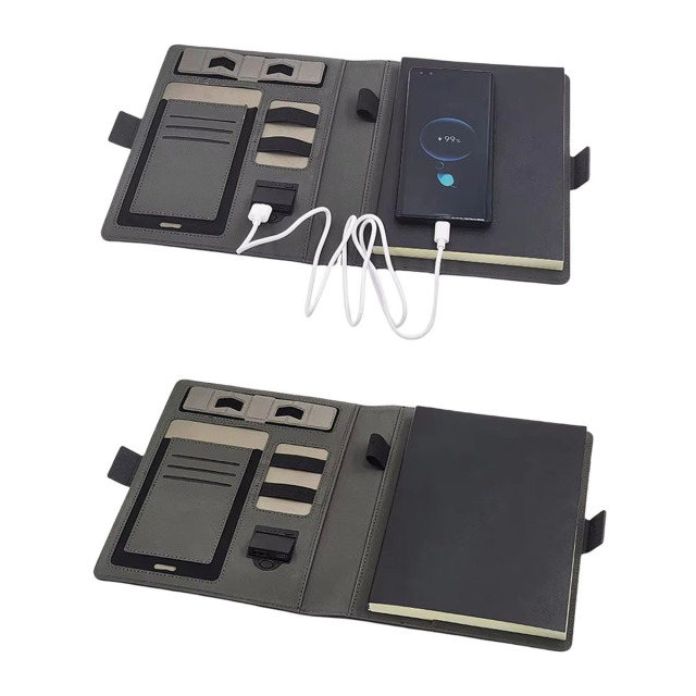 8000mAh Wireless Charging Power Bank Notebook