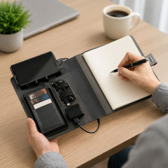 8000mAh Wireless Charging Power Bank Notebook