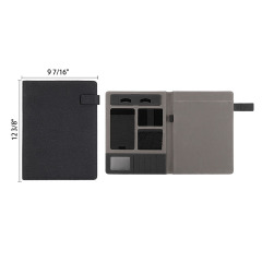 A4 Multifunctional Padfolio Handle Writing Pad Folder