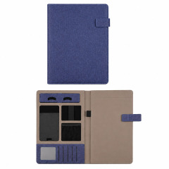A4 Multifunctional Padfolio Handle Writing Pad Folder