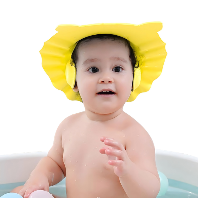 Adjustable Baby Bath Shower Cap