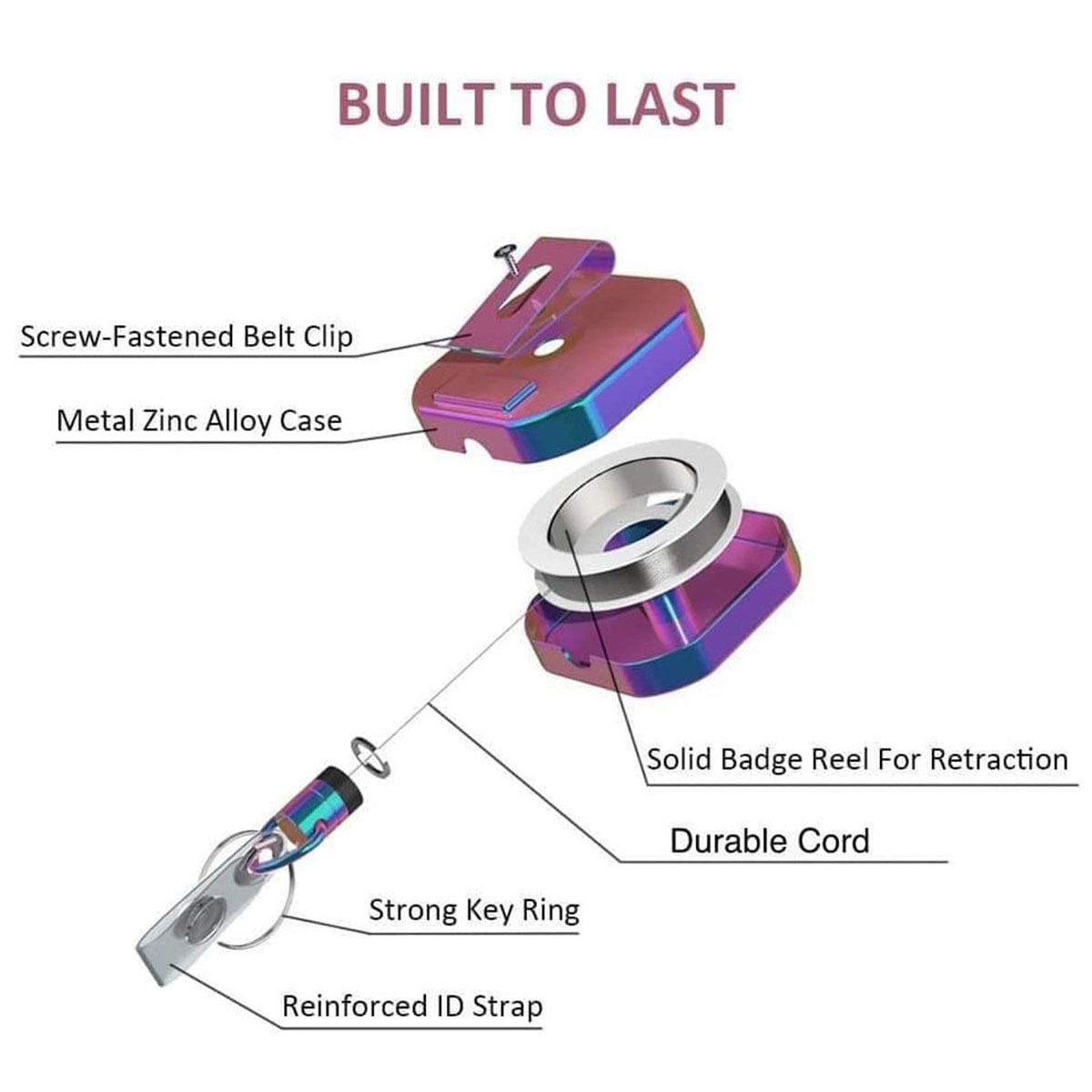 Alloy Telescopic Pull Buckle