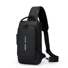 Anti Theft Sling Bag with USB Charging Port Crossbody Bag