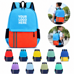 Backpack with Reflective Safety Strips
