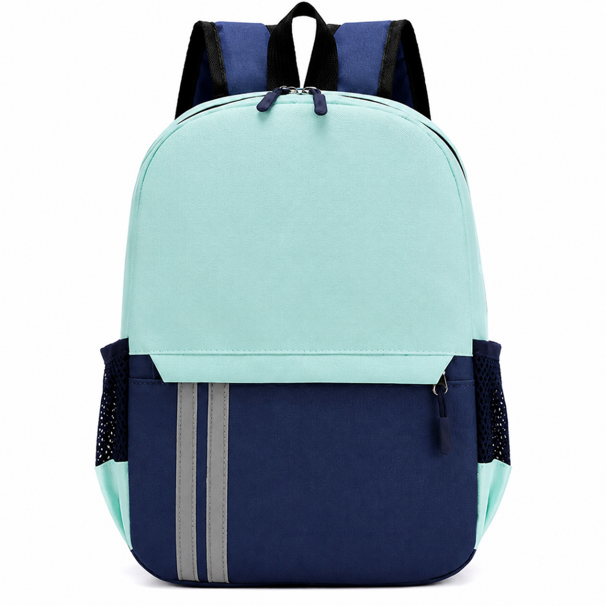 Backpack with Reflective Safety Strips