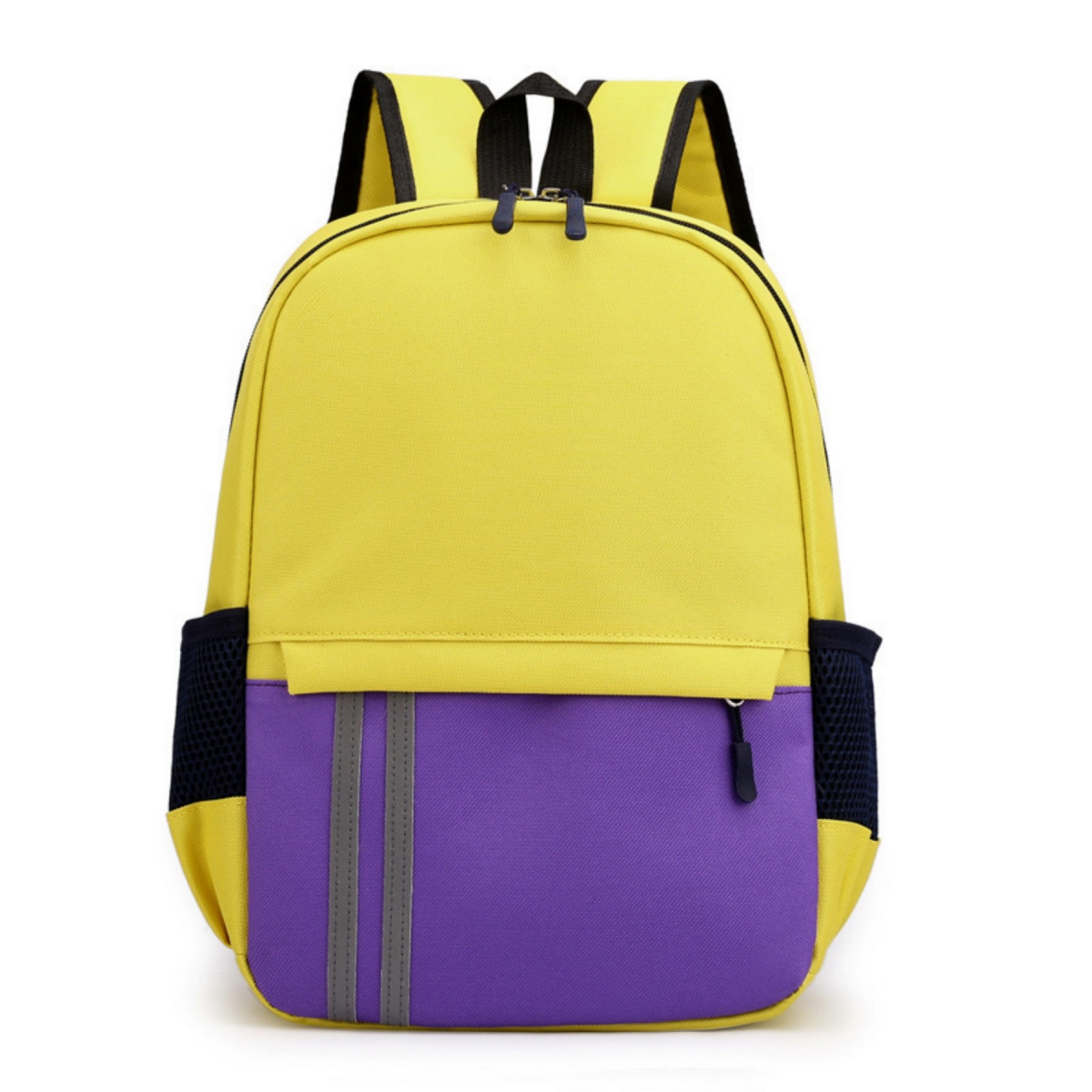 Backpack with Reflective Safety Strips