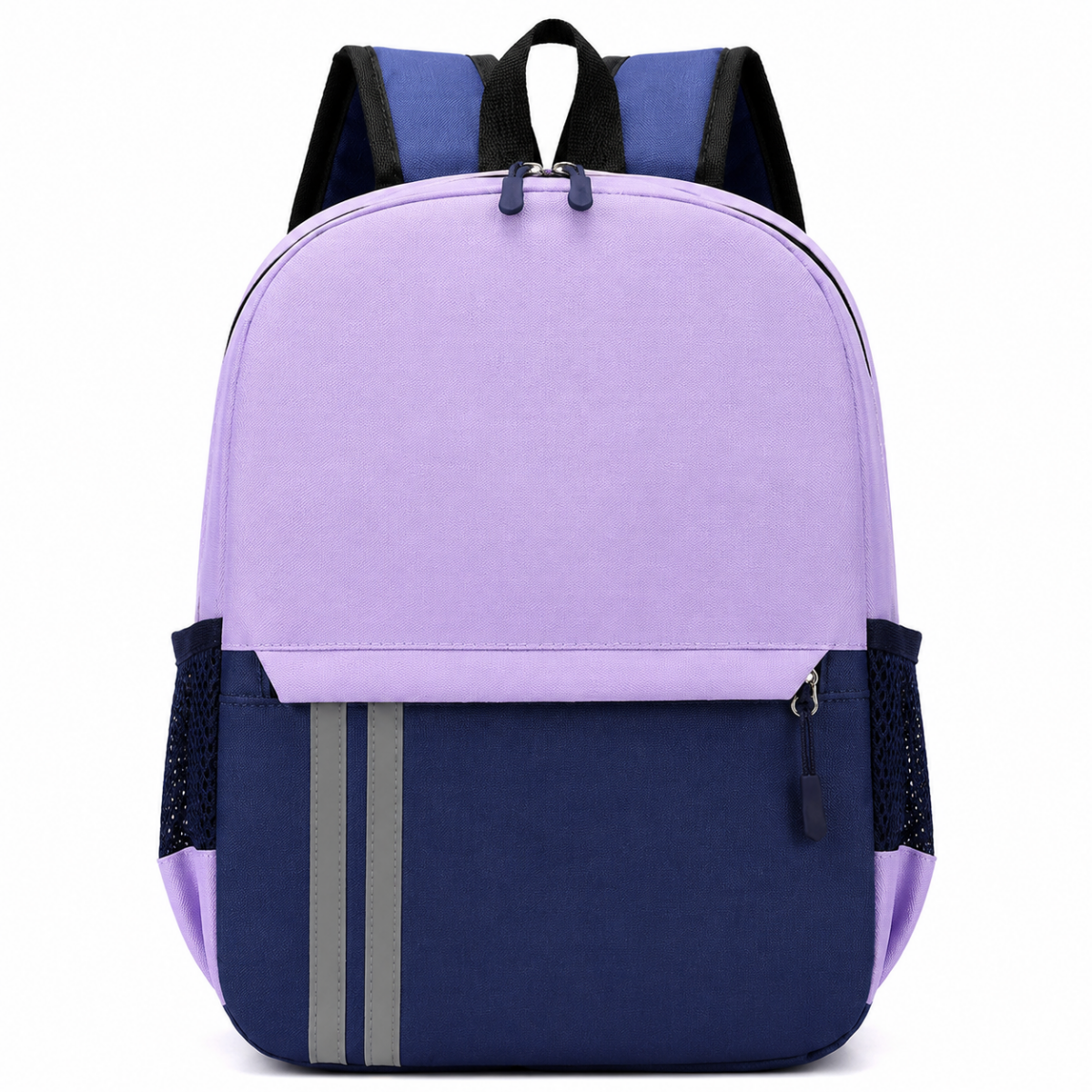 Backpack with Reflective Safety Strips