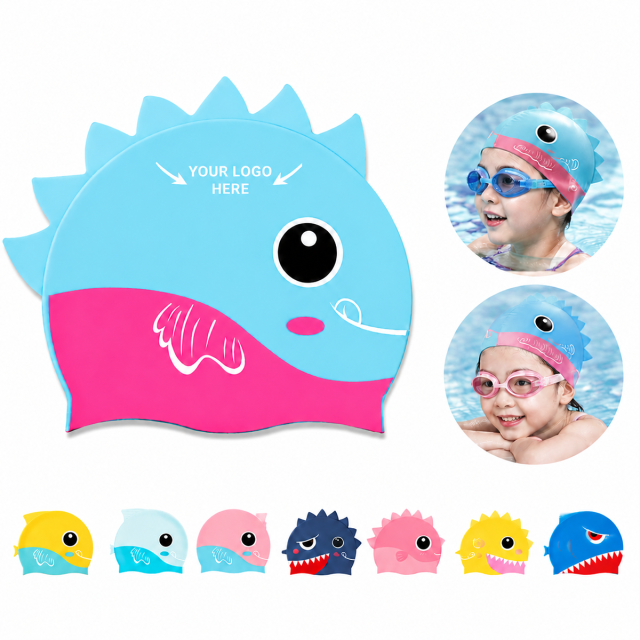 Children Cartoon Swimming Cap