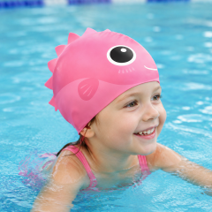 Children Cartoon Swimming Cap