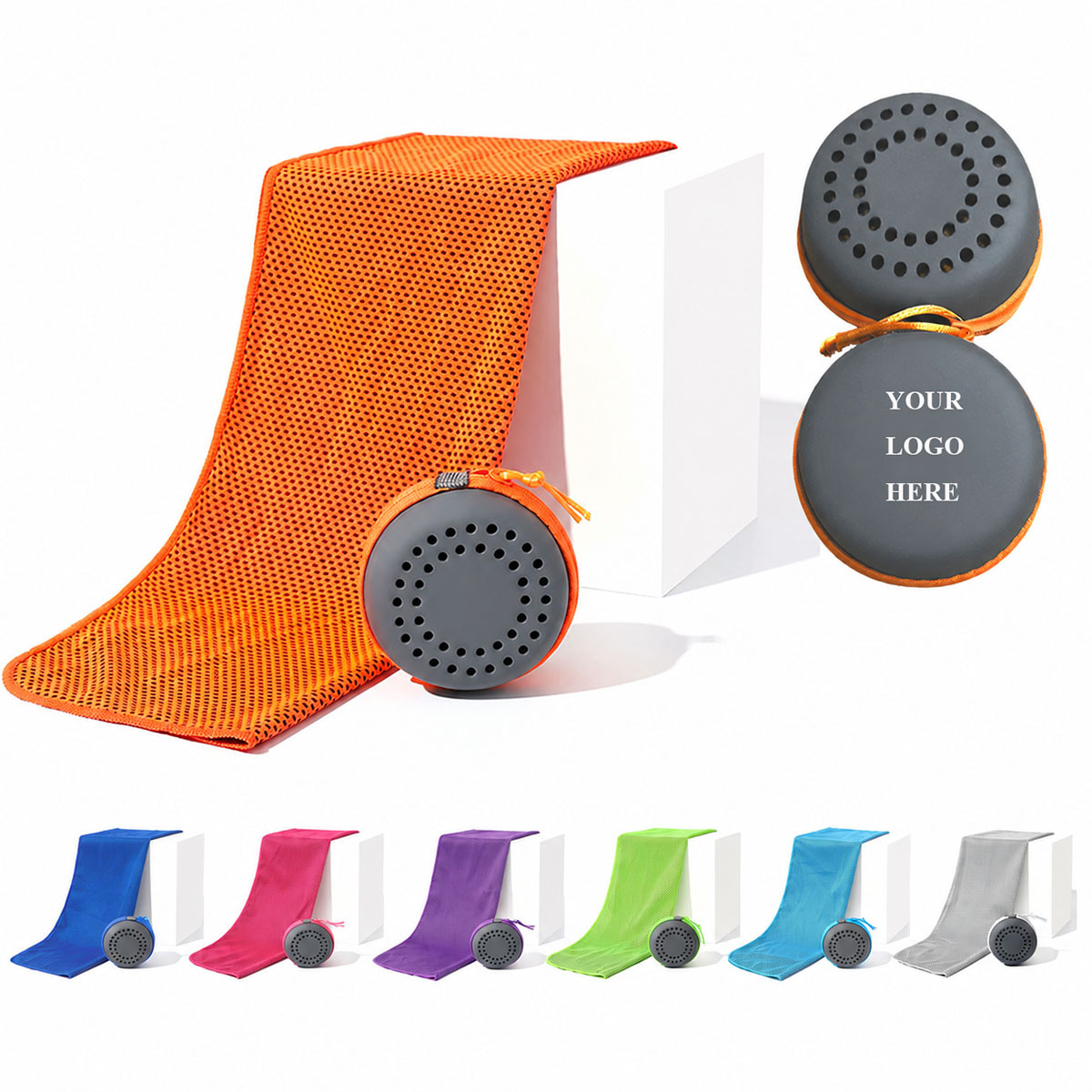 Cooling Towel with EVA Case