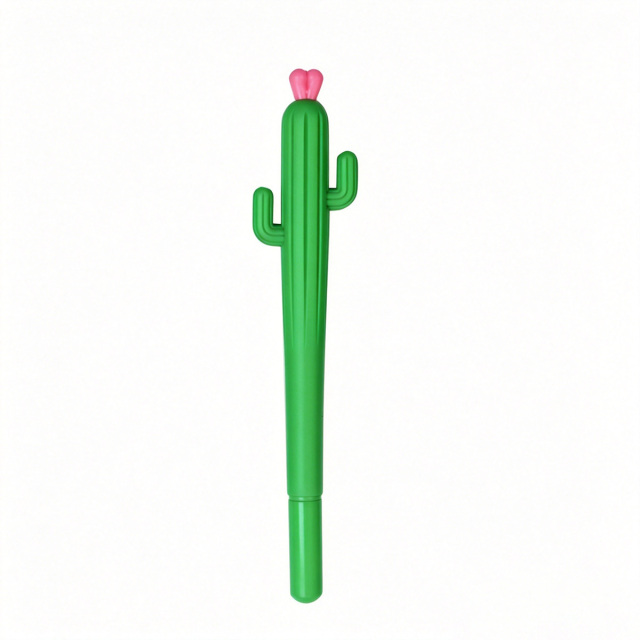 Custom Cactus Gel Pens
