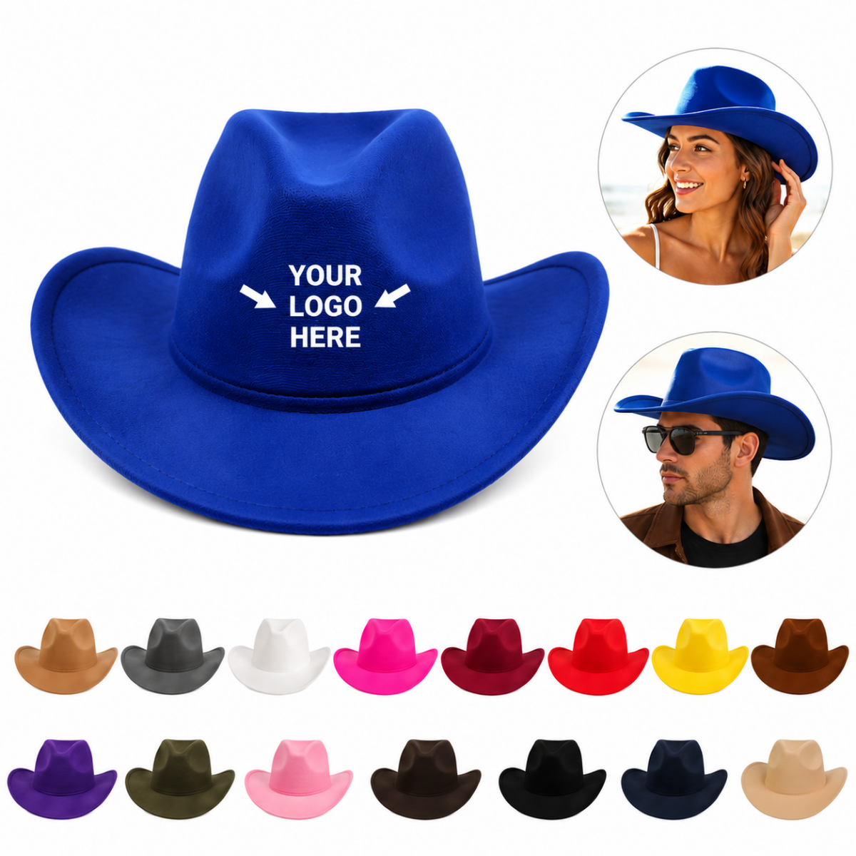 Custom Felt Cowboy Hat