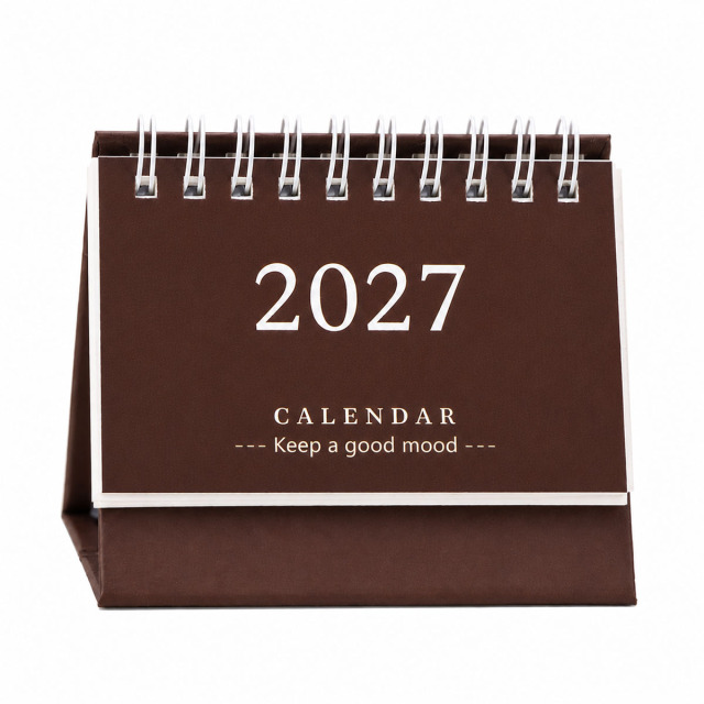 Custom Mini Desk Calendar