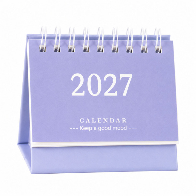 Custom Mini Desk Calendar