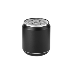 Custom Mini Metal Can Bluetooth Speaker with Lanyard