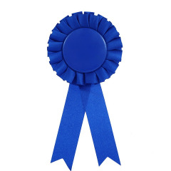 Custom Ribbon Rosette Badge