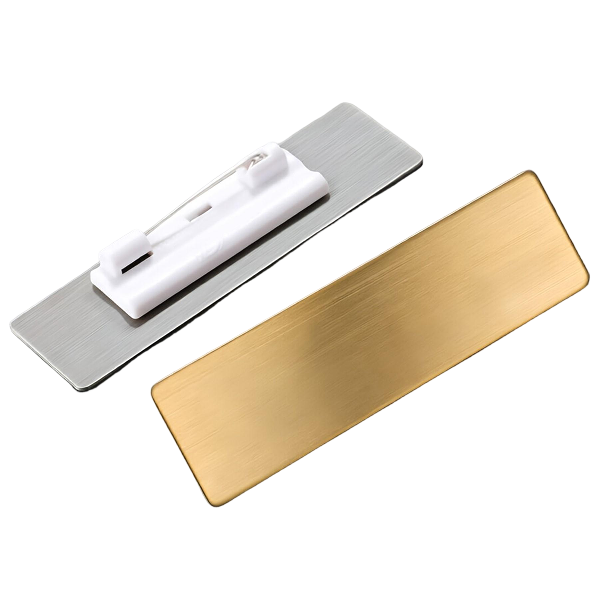 Custom Stainless Steel Laser Engraved Name Badge