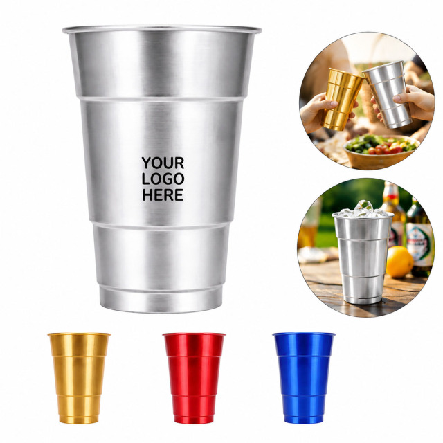 Disposable Aluminum Drinking Party Cups