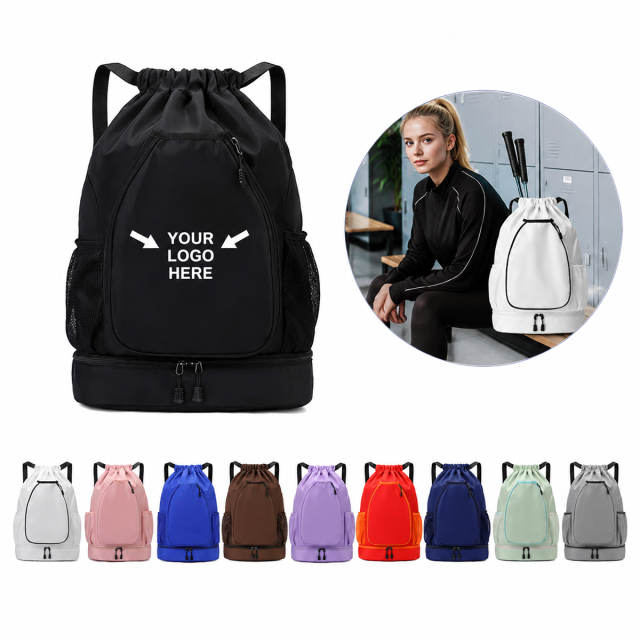 Drawstring Sports Gym Backpack