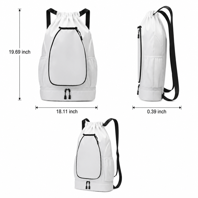 Drawstring Sports Gym Backpack