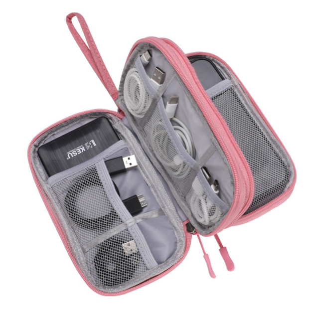 Electronics Accessories Organizer Bag Cable Storage Case