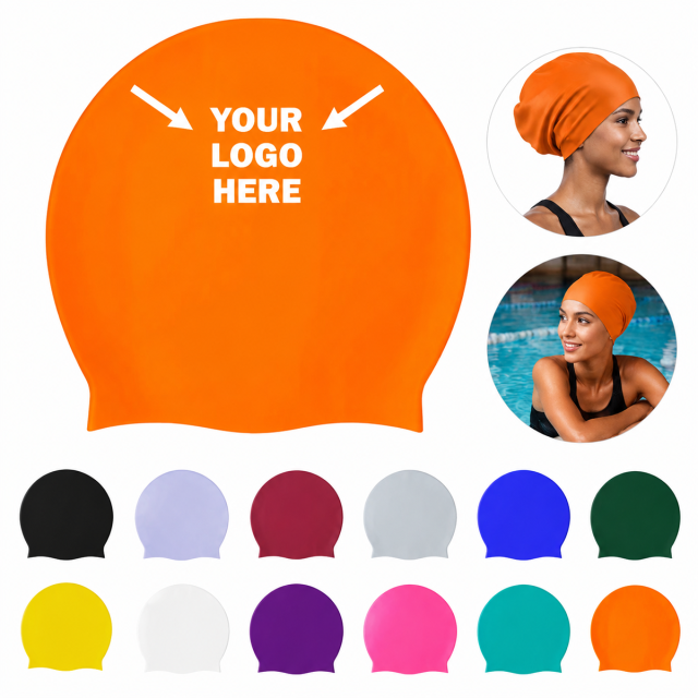 Extra Large Silicone Swim Cap