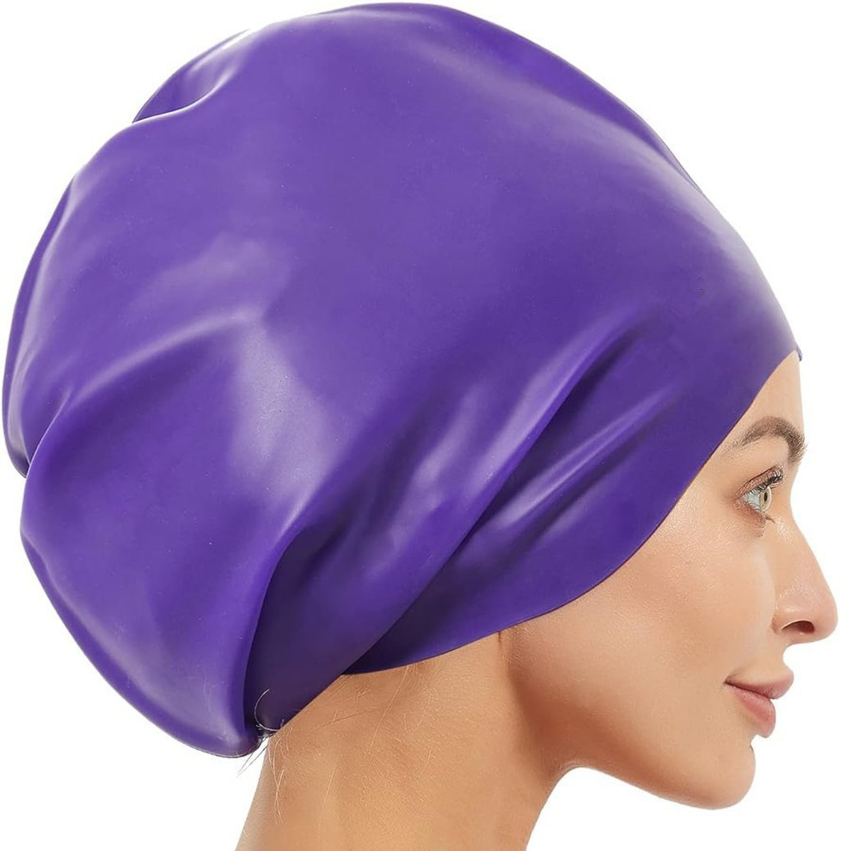 Extra Large Silicone Swim Cap