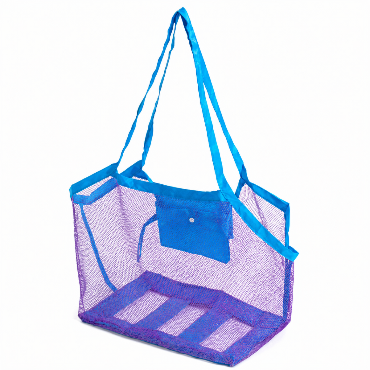 Foldable Mesh Beach Sand Toy Storage Pouch Bag