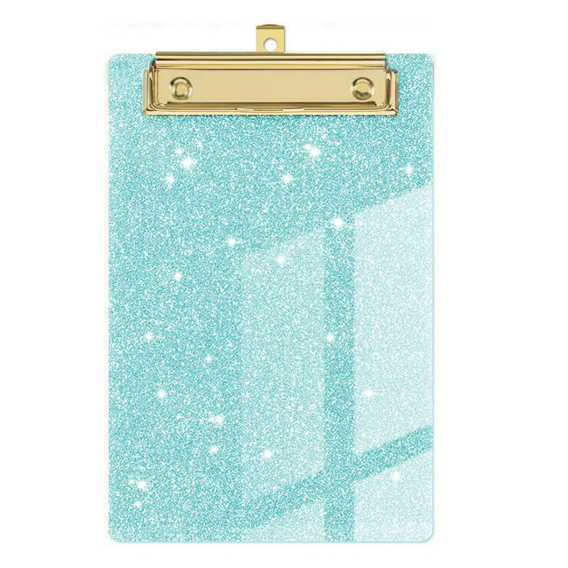 Glitter Clipboard with Metal Clip
