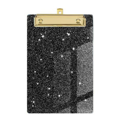 Glitter Clipboard with Metal Clip
