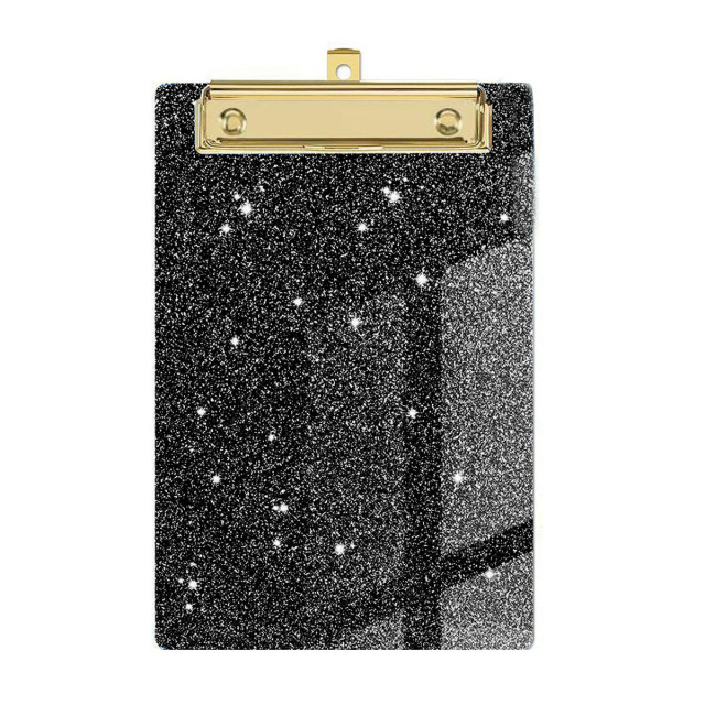 Glitter Clipboard with Metal Clip
