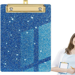 Glitter Clipboard with Metal Clip