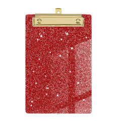 Glitter Clipboard with Metal Clip