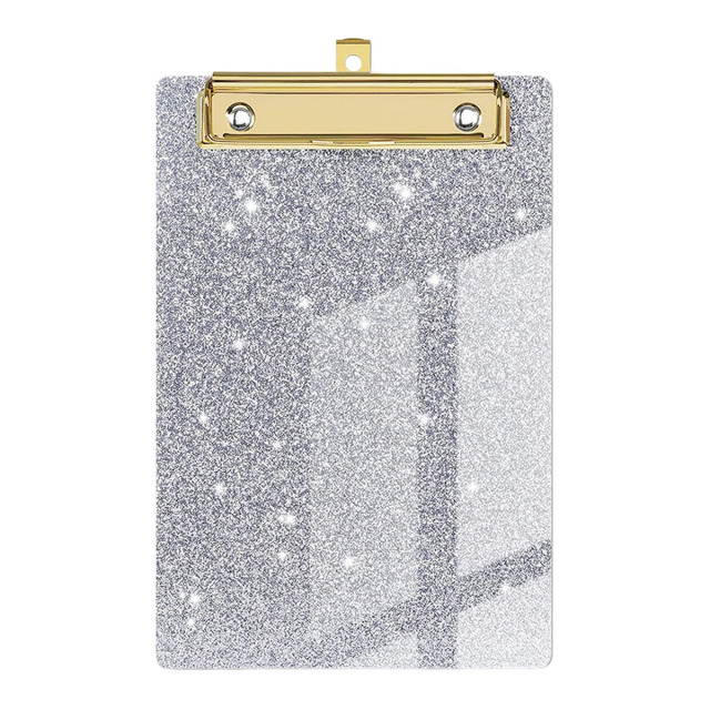 Glitter Clipboard with Metal Clip