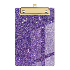 Glitter Clipboard with Metal Clip