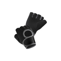 Half Finger Rubber Fitness Gloves