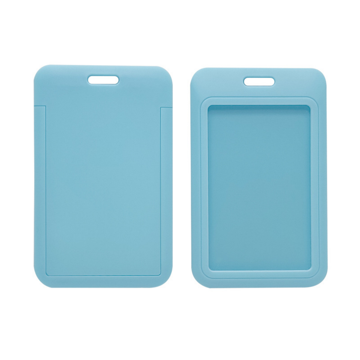 Horizontal Slide-In Durable ABS ID Badge Holder Case