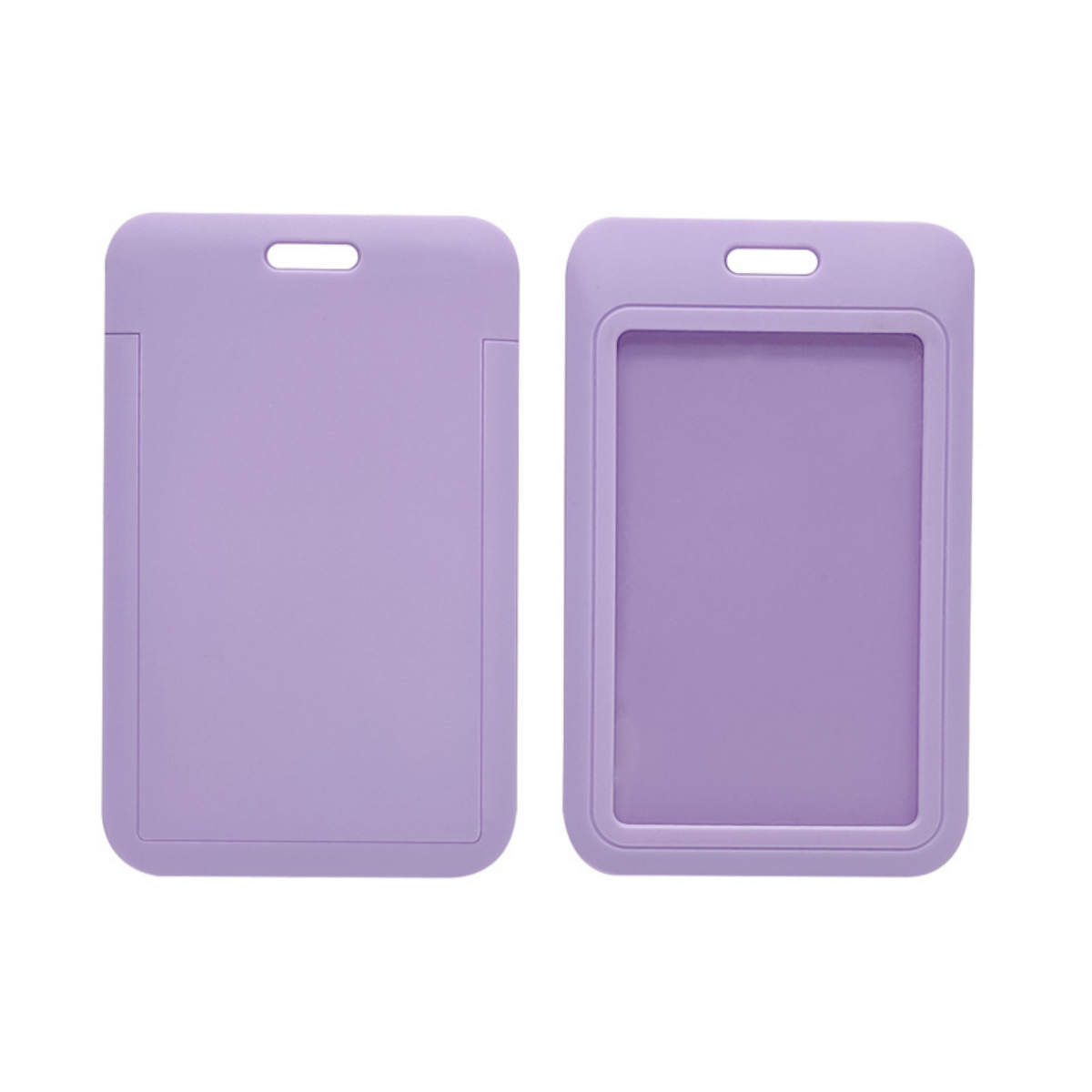Horizontal Slide-In Durable ABS ID Badge Holder Case