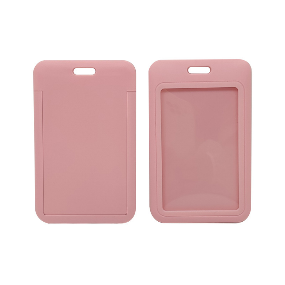 Horizontal Slide-In Durable ABS ID Badge Holder Case