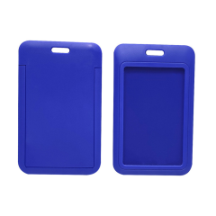 Horizontal Slide-In Durable ABS ID Badge Holder Case