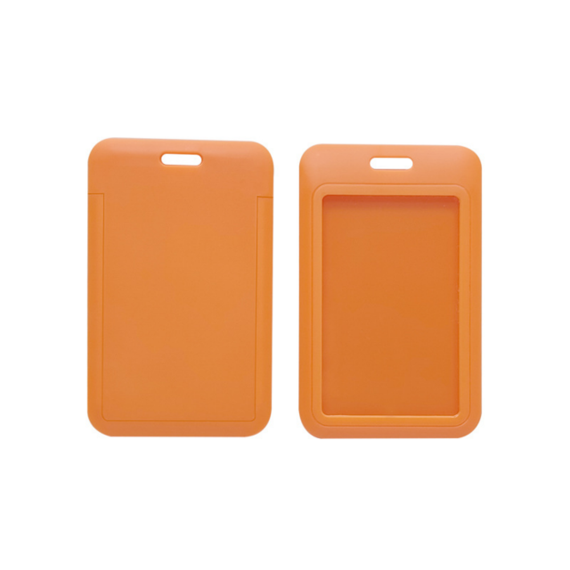 Horizontal Slide-In Durable ABS ID Badge Holder Case